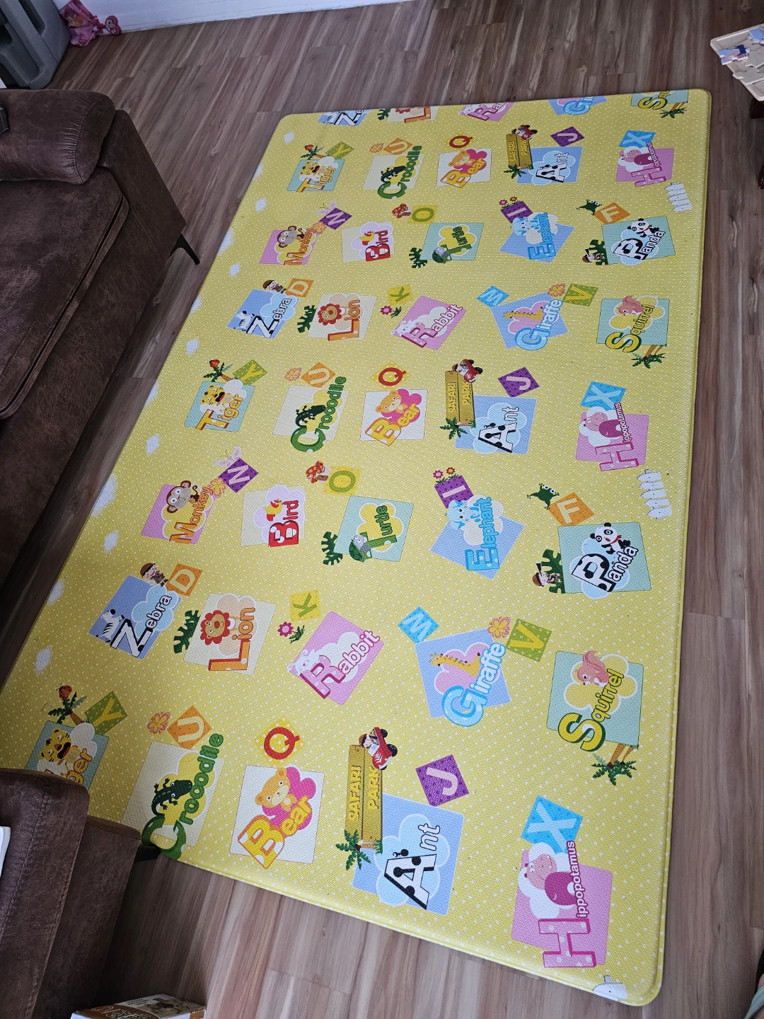 Educational Animal Alphabet Play Mat