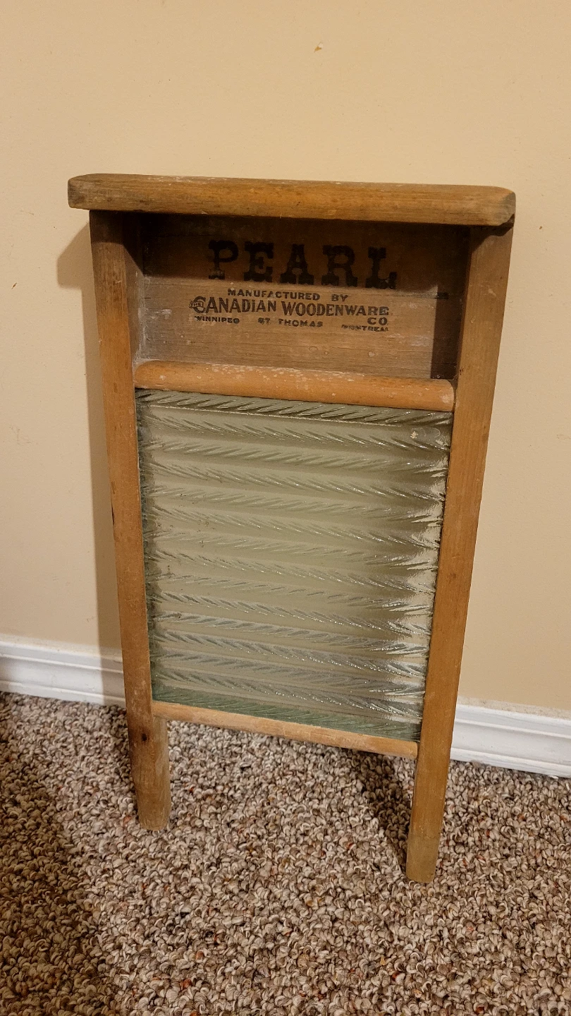 Antique Glass Washboard - photo 4