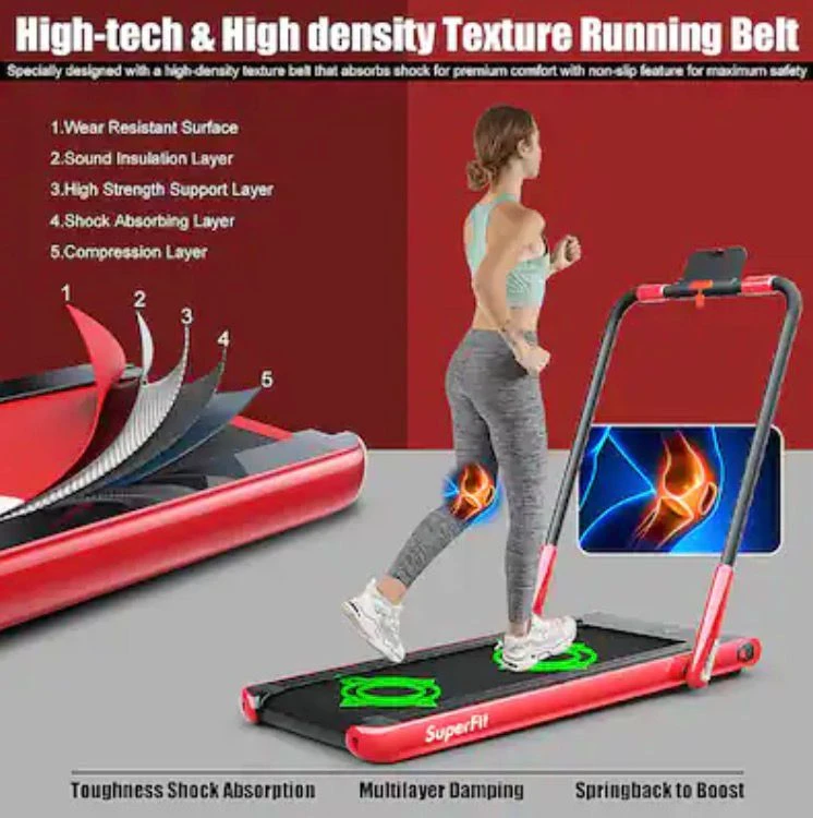 SuperFit 2-in-1 Treadmill with Bluetooth - photo 4