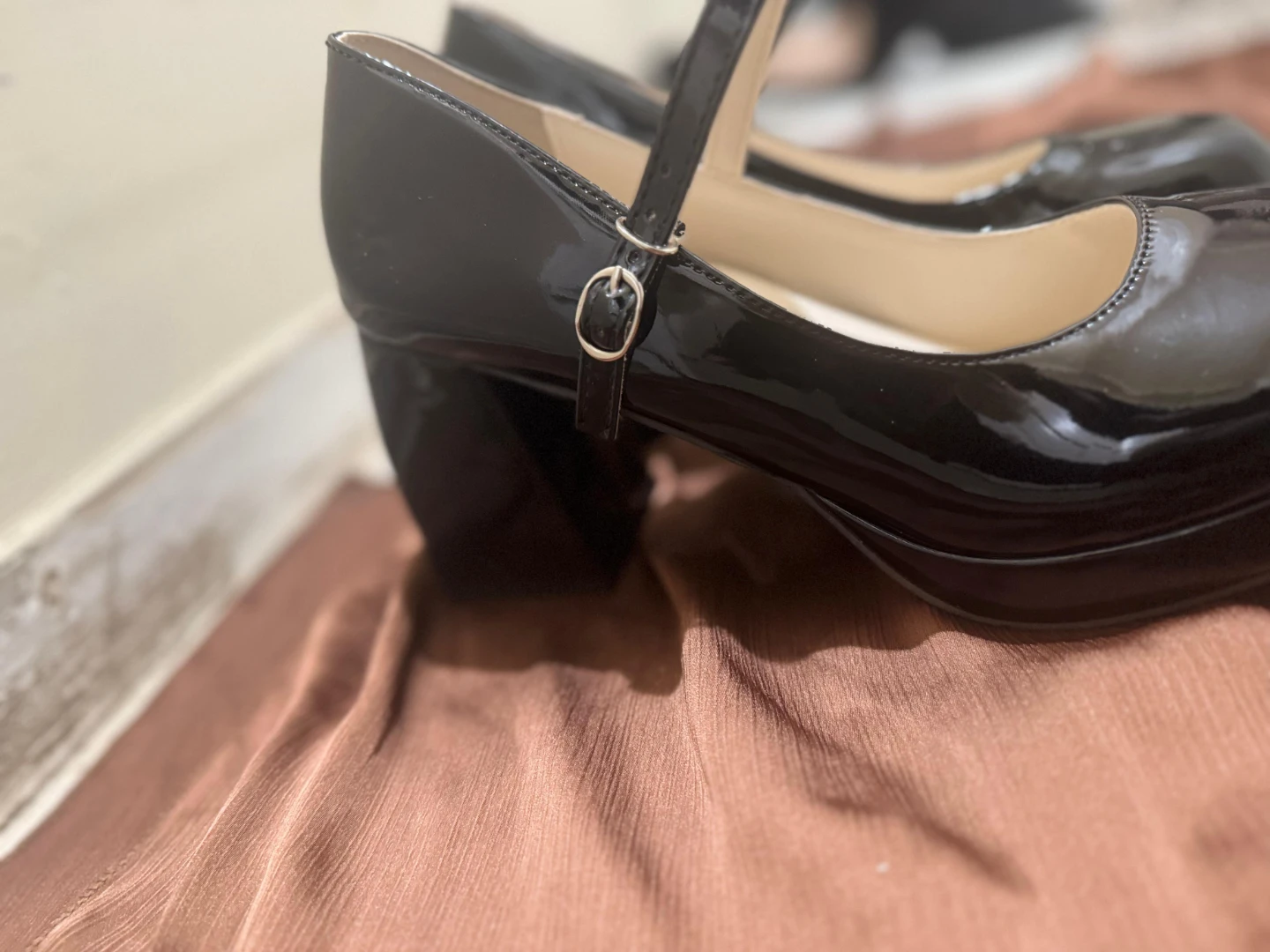 Women's Black French Style Party Casual High Heel shoes. - photo 2