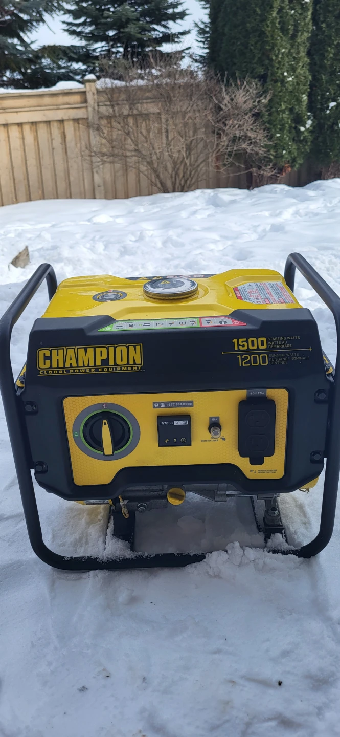 Champion 1500 Watt Generator