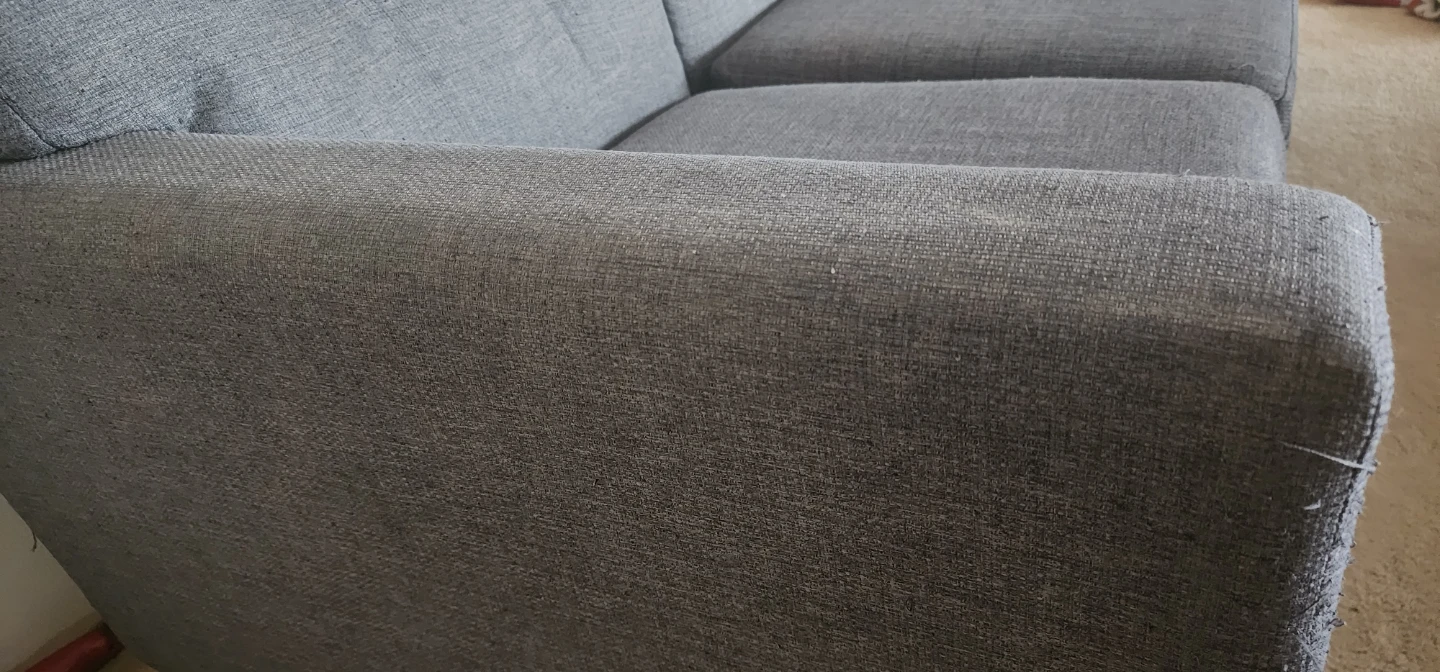 Thick Grey Sofa - photo 3