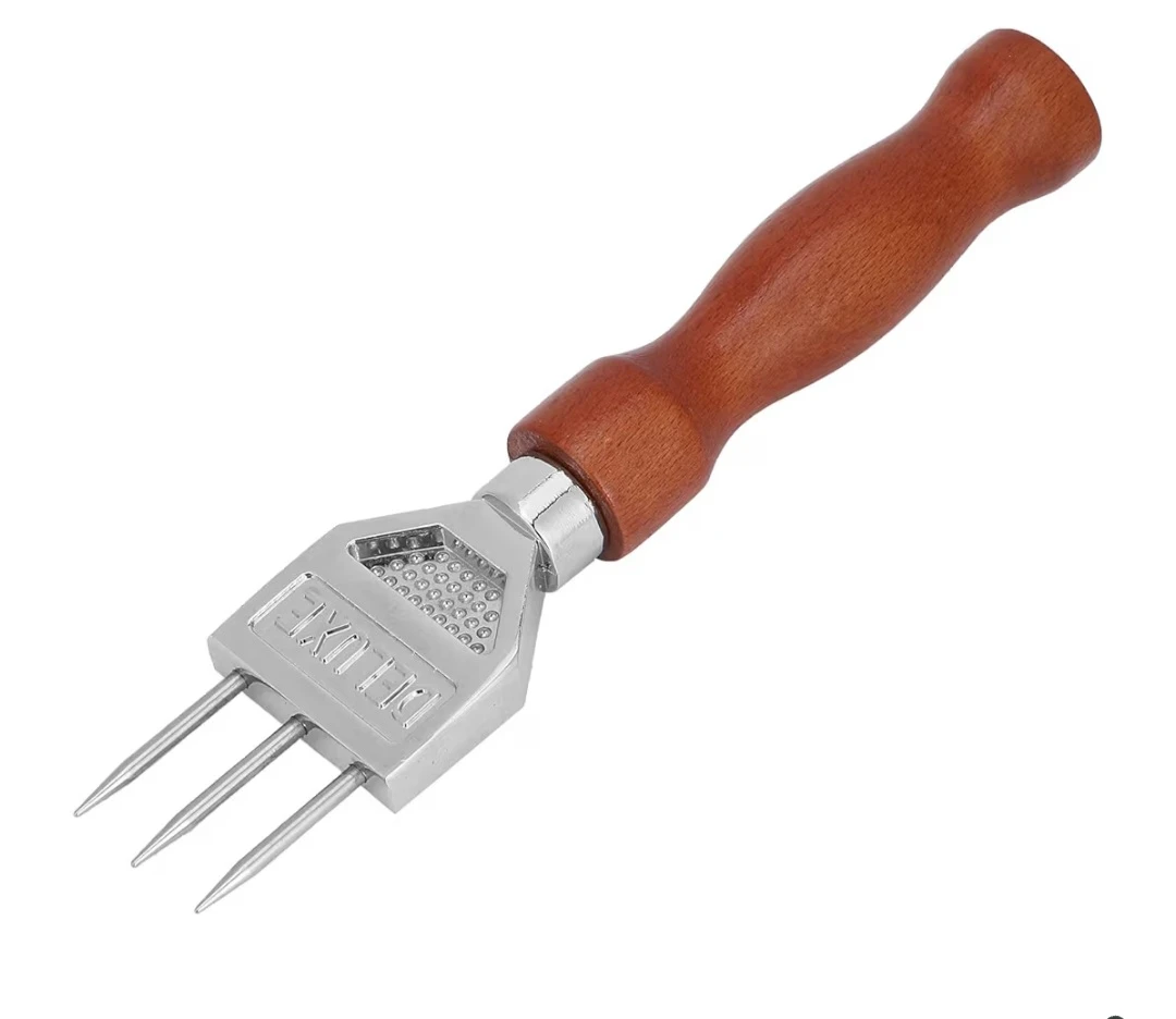 Ice Pick Stainless Steel with Safety Wooden Handle for - photo 2