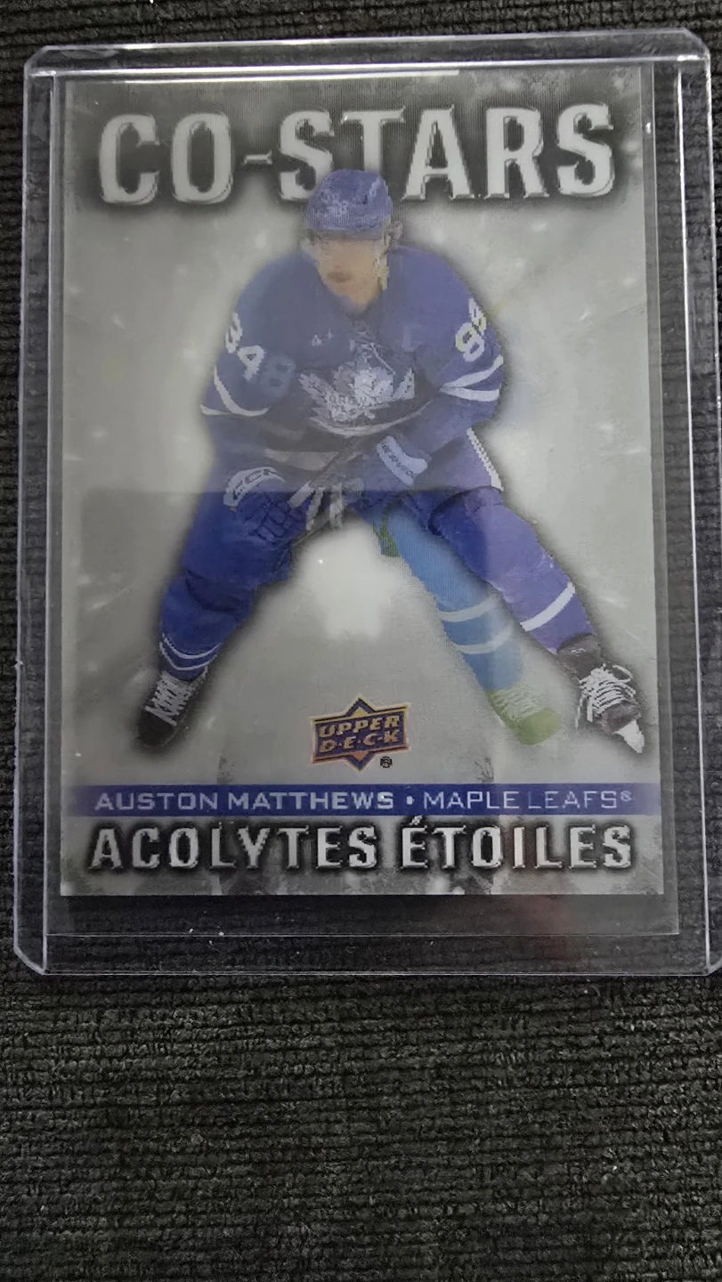 Upper Deck Co-Stars William Nylander & Auston Matthews