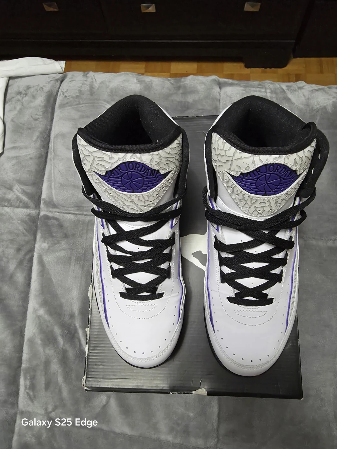 Air Jordan 2 Retro White Purple