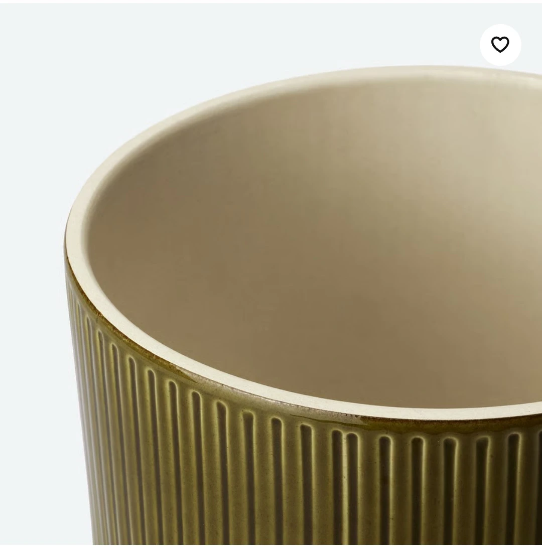 IKEA HONUNGSPALM Indoor/Outdoor Plant Pot - Green - photo 3