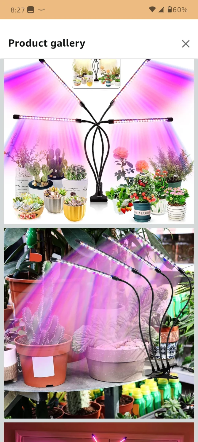 LEOTER 4-Head LED Grow Light for Indoor Plants - photo 5