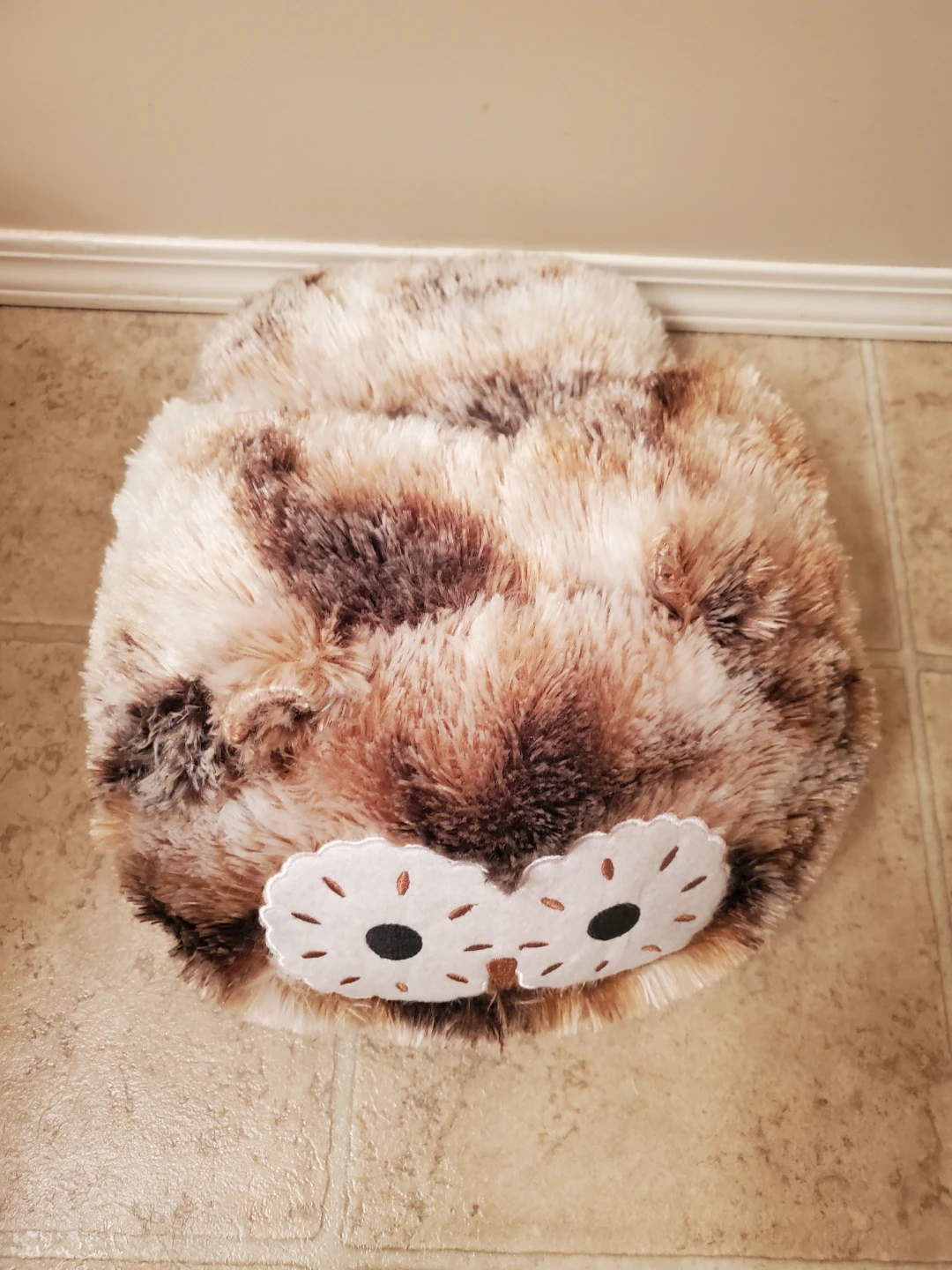 Plush Owl Foot Warmer 🏆 - photo 2
