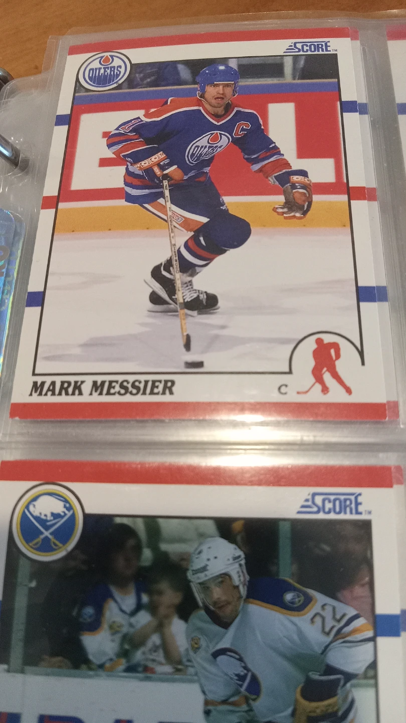 89-90 Score hockey cards partial set - photo 4