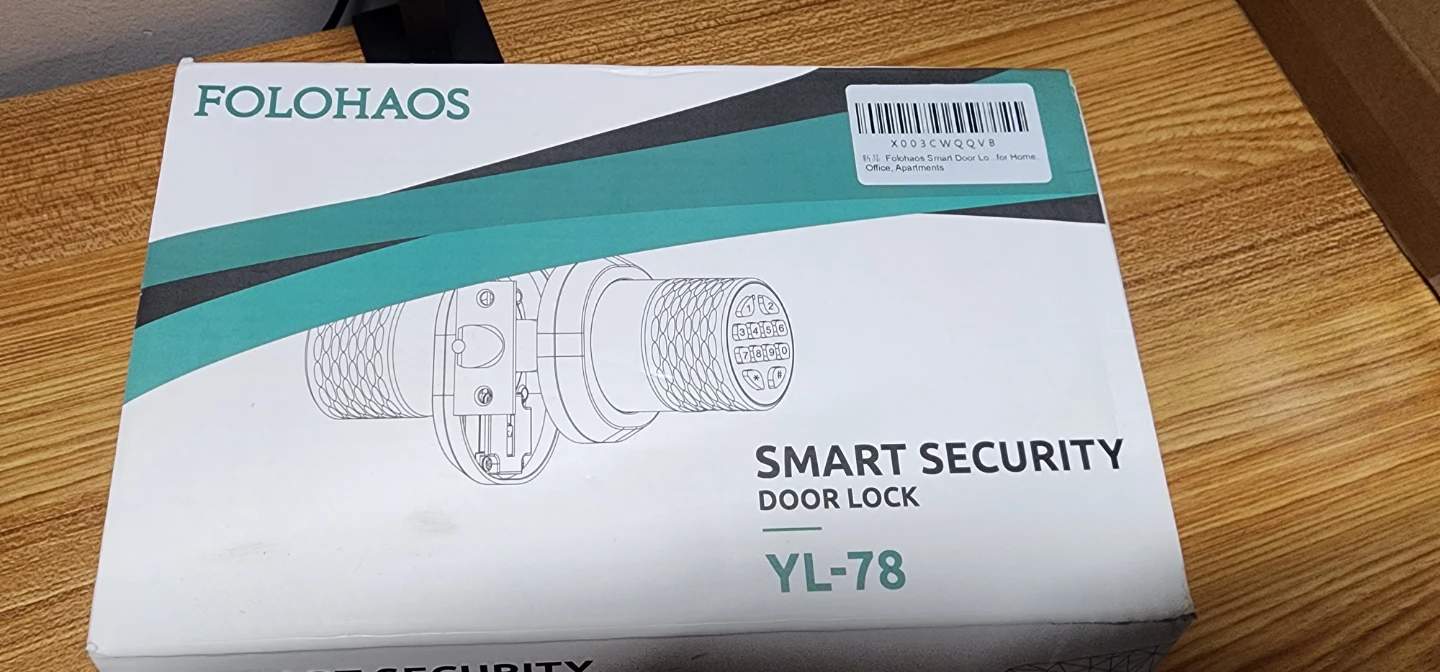 FOLOHAS YL-78 Smart Security Door Lock - photo 2