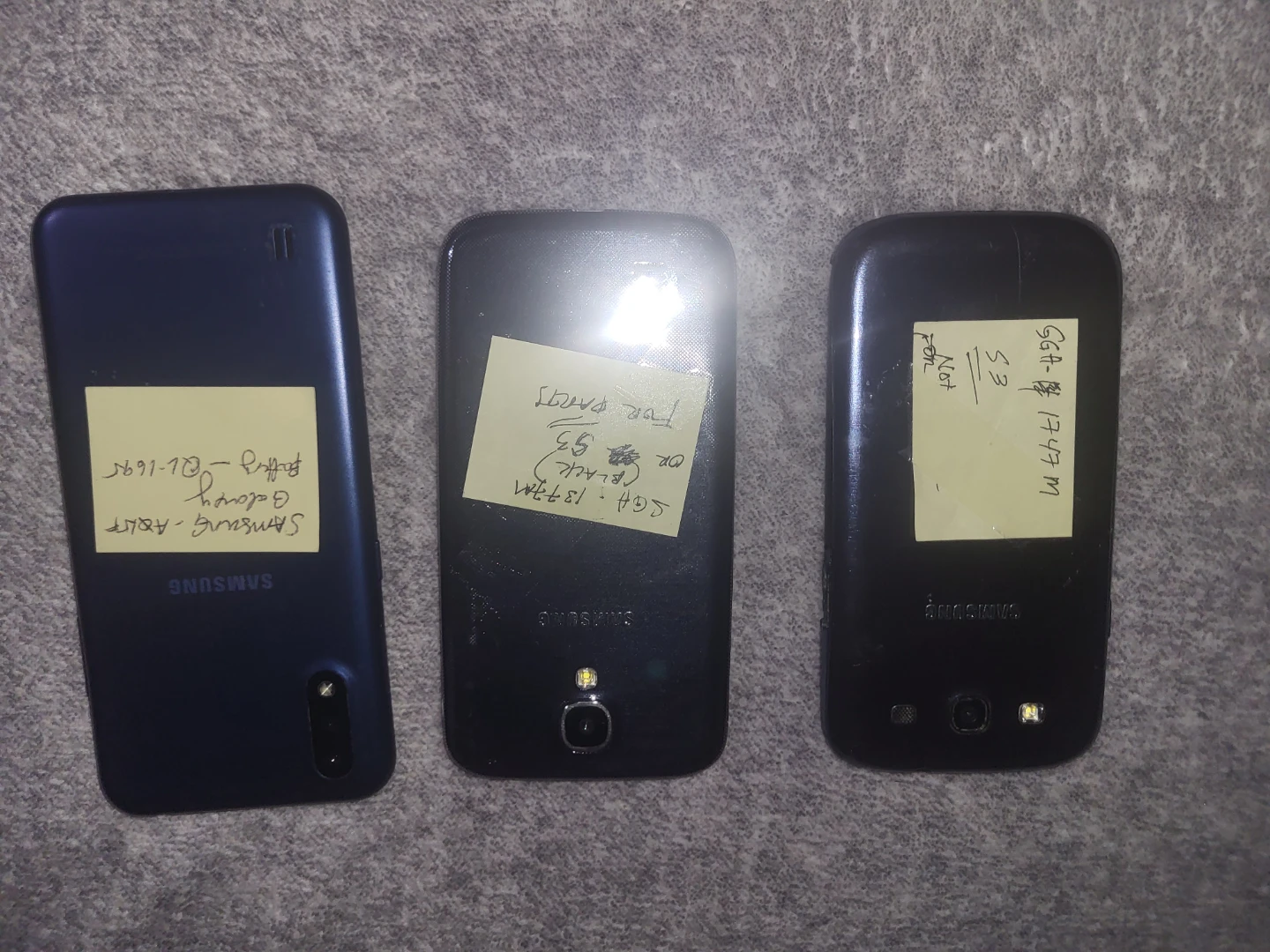 Samsung Galaxy Phones (Lot of 3)