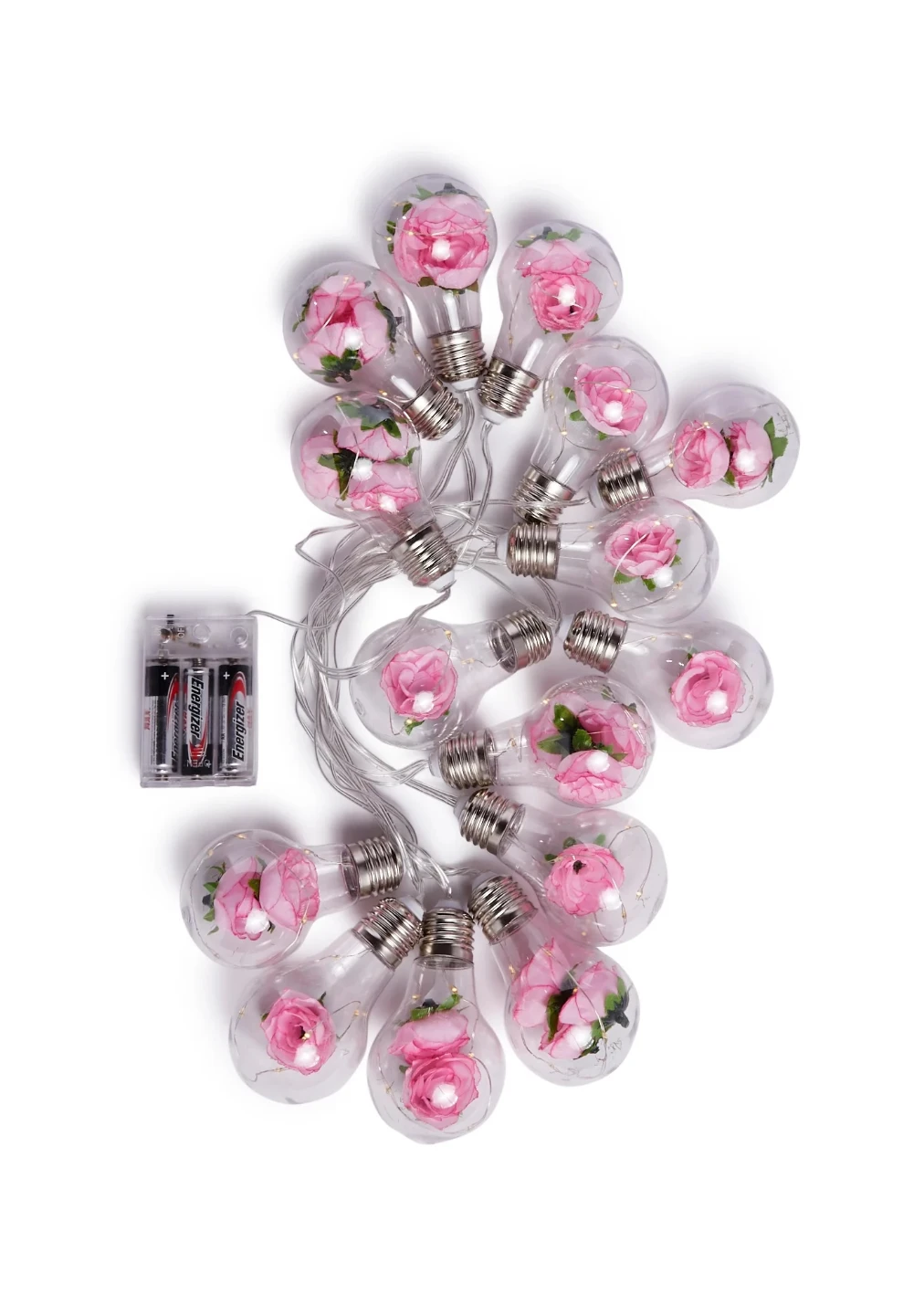 Flower Light Bulb String