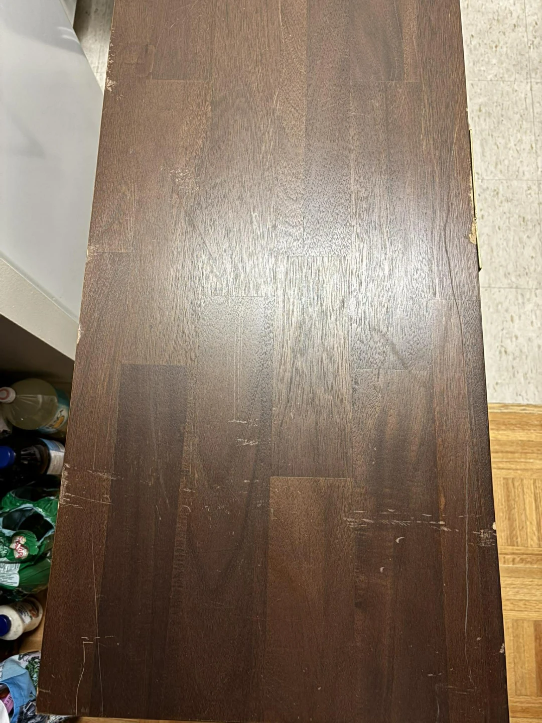 Dark Wood Console Table with Drawer - No Bargains - photo 3
