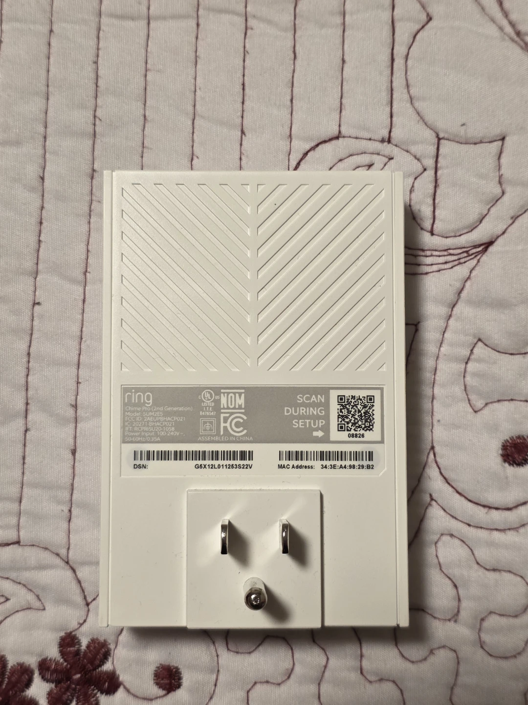 Ring Chime (2nd Gen) Plug-in - photo 2