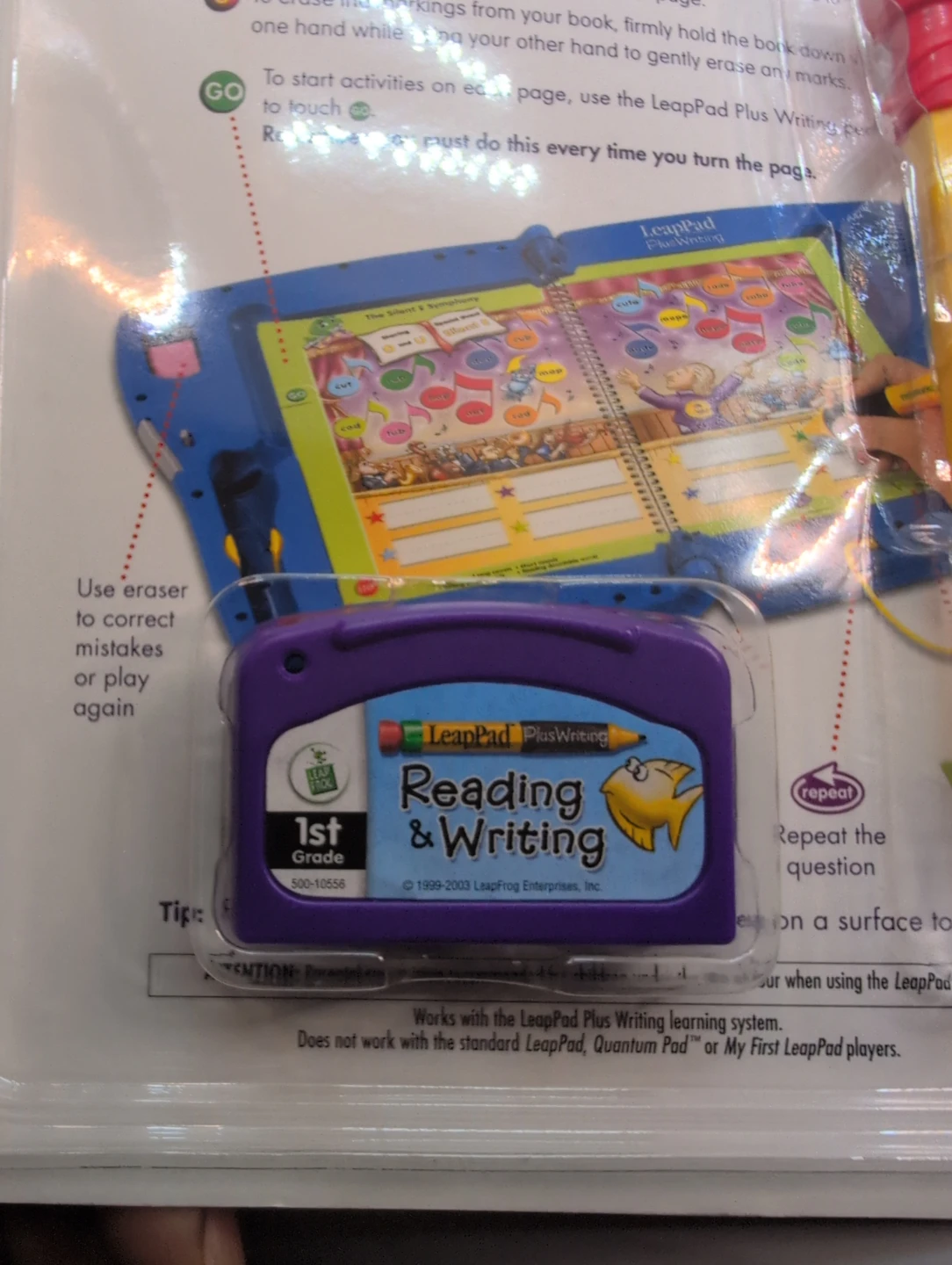 LeapPad Plus Writing Reading & Writing 1st Grade Cartridge - photo 2