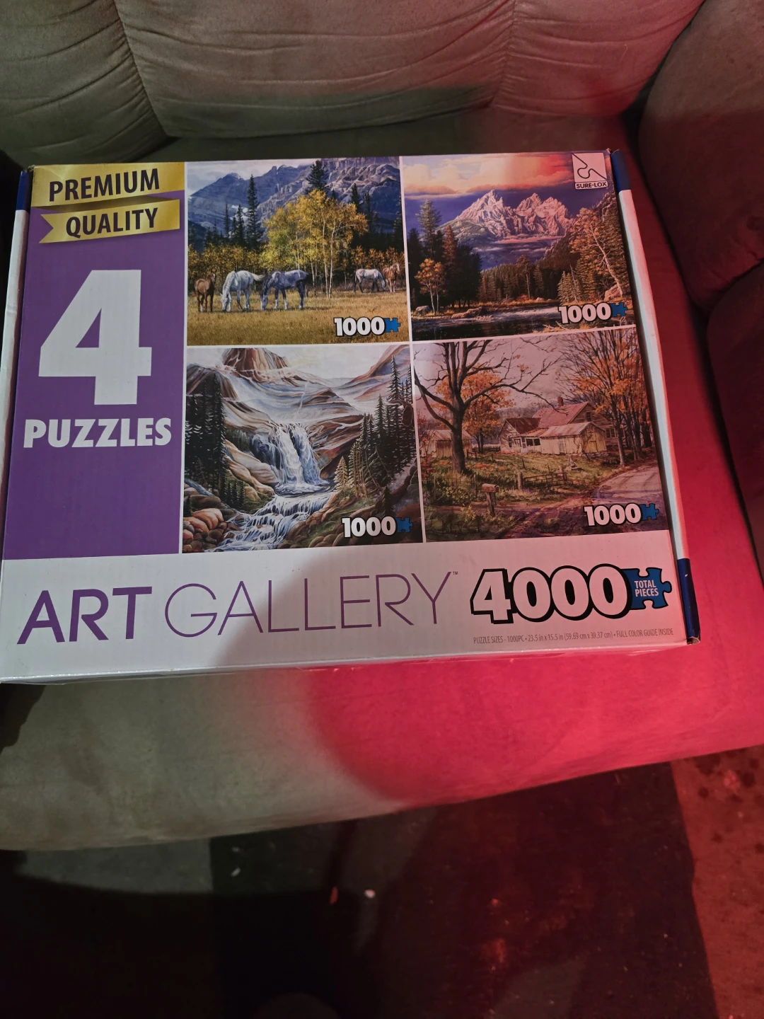 Thomas Kinkade Collector's Edition 10 Jigsaw Puzzles