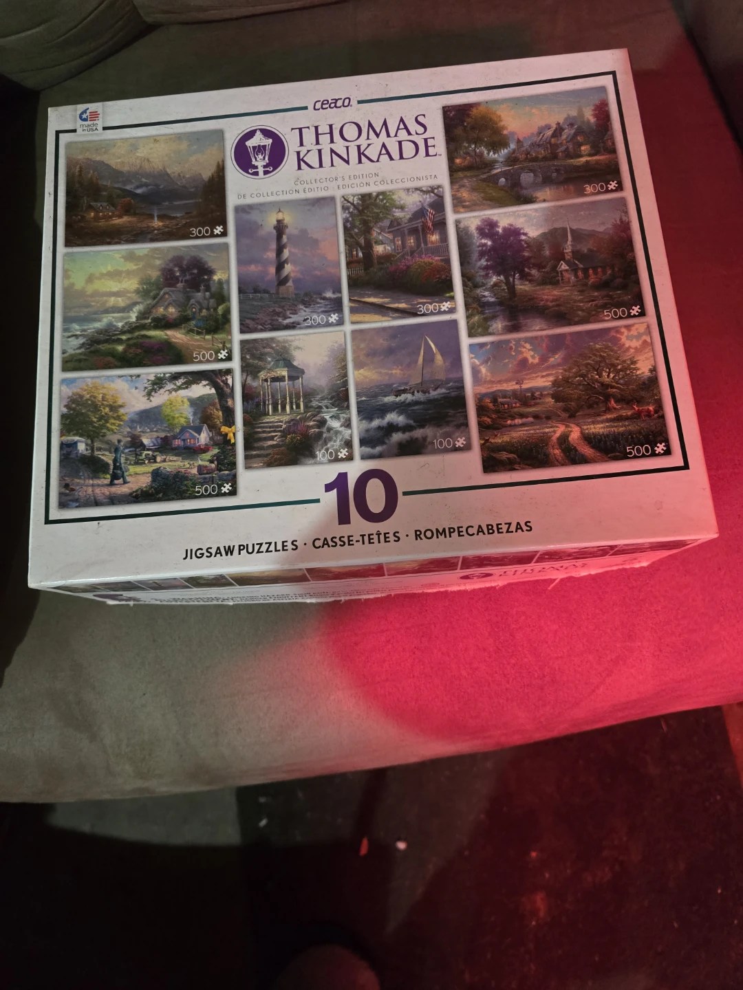 Thomas Kinkade Collector's Edition 10 Jigsaw Puzzles - photo 2