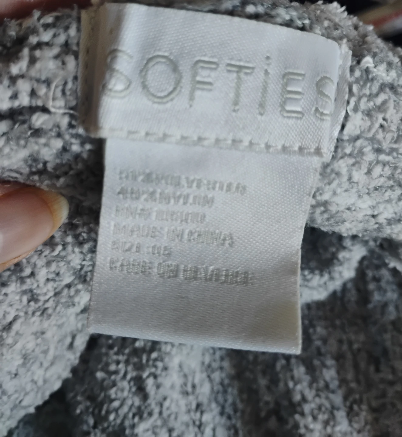 Softies Grey Hooded Cardigan with Pockets - photo 2