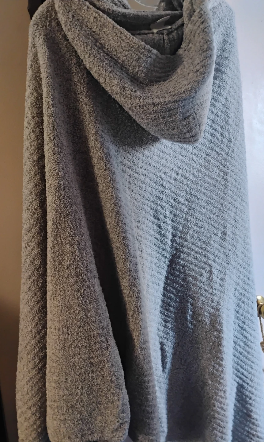 Softies Grey Hooded Cardigan with Pockets - photo 3