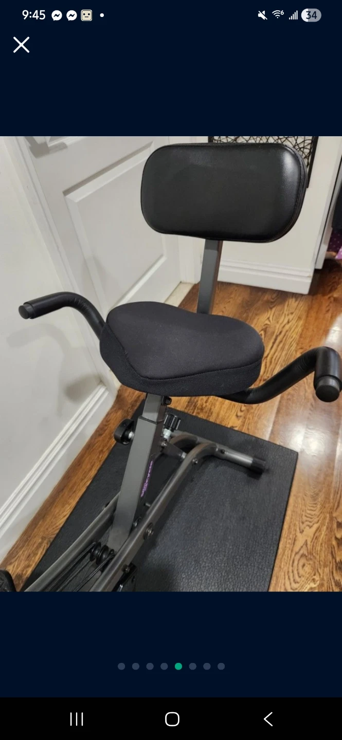 Exerpeutic Folding Exercise Bike - photo 3