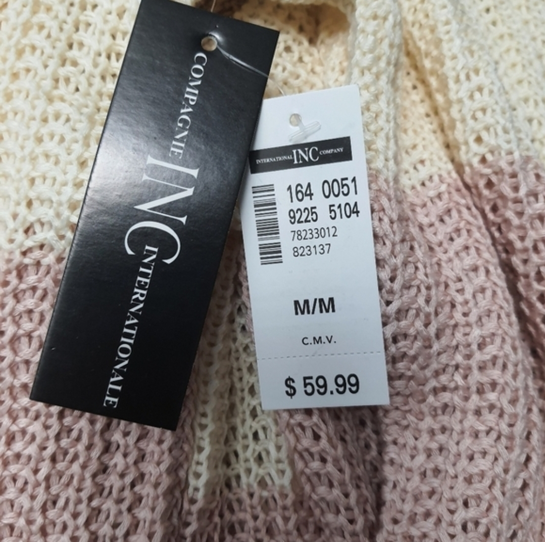 Striped Loose Knit Cardigan Cover - photo 3