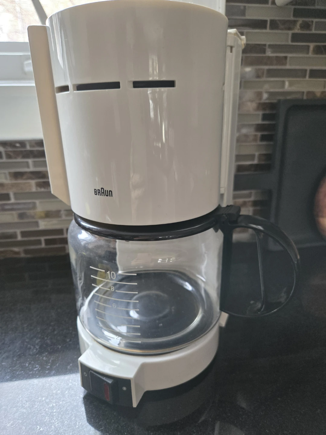 Braun Coffee Maker with Philips Reusable Filter