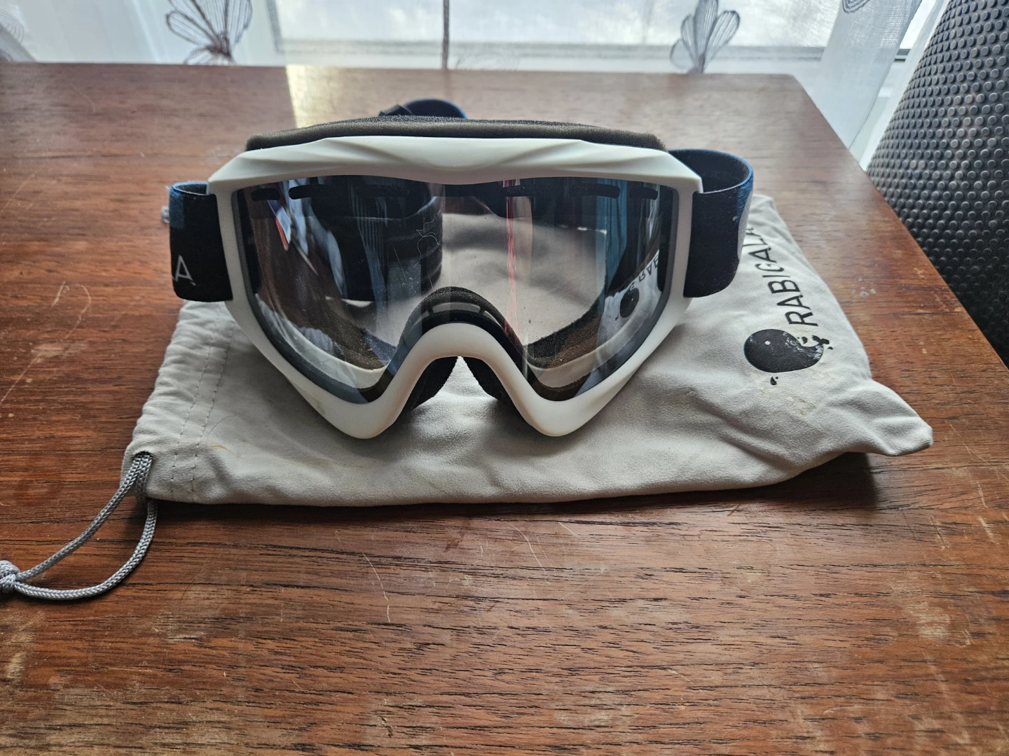 RABIGALA Ski Goggles - White