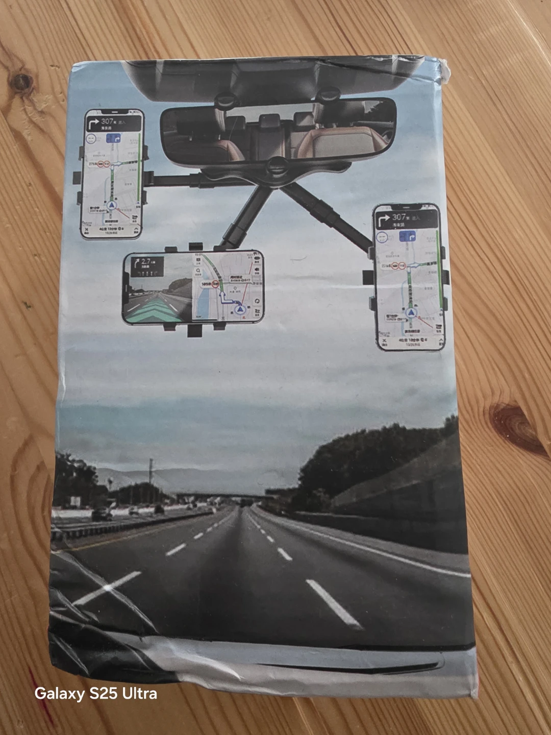 Car Rearview Mirror Phone Holder