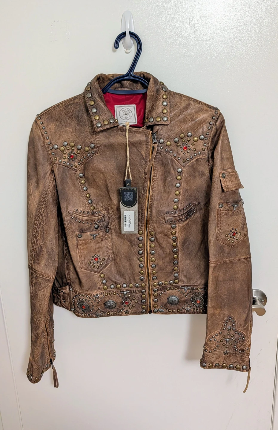Brand New with Tags Leather Jacket - Women's Medium