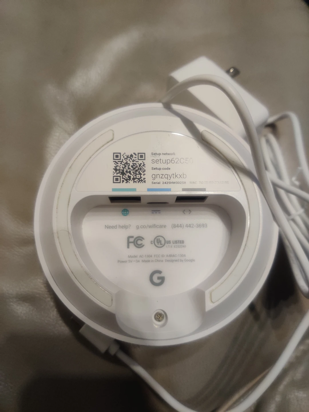 Google Wifi Router - photo 4