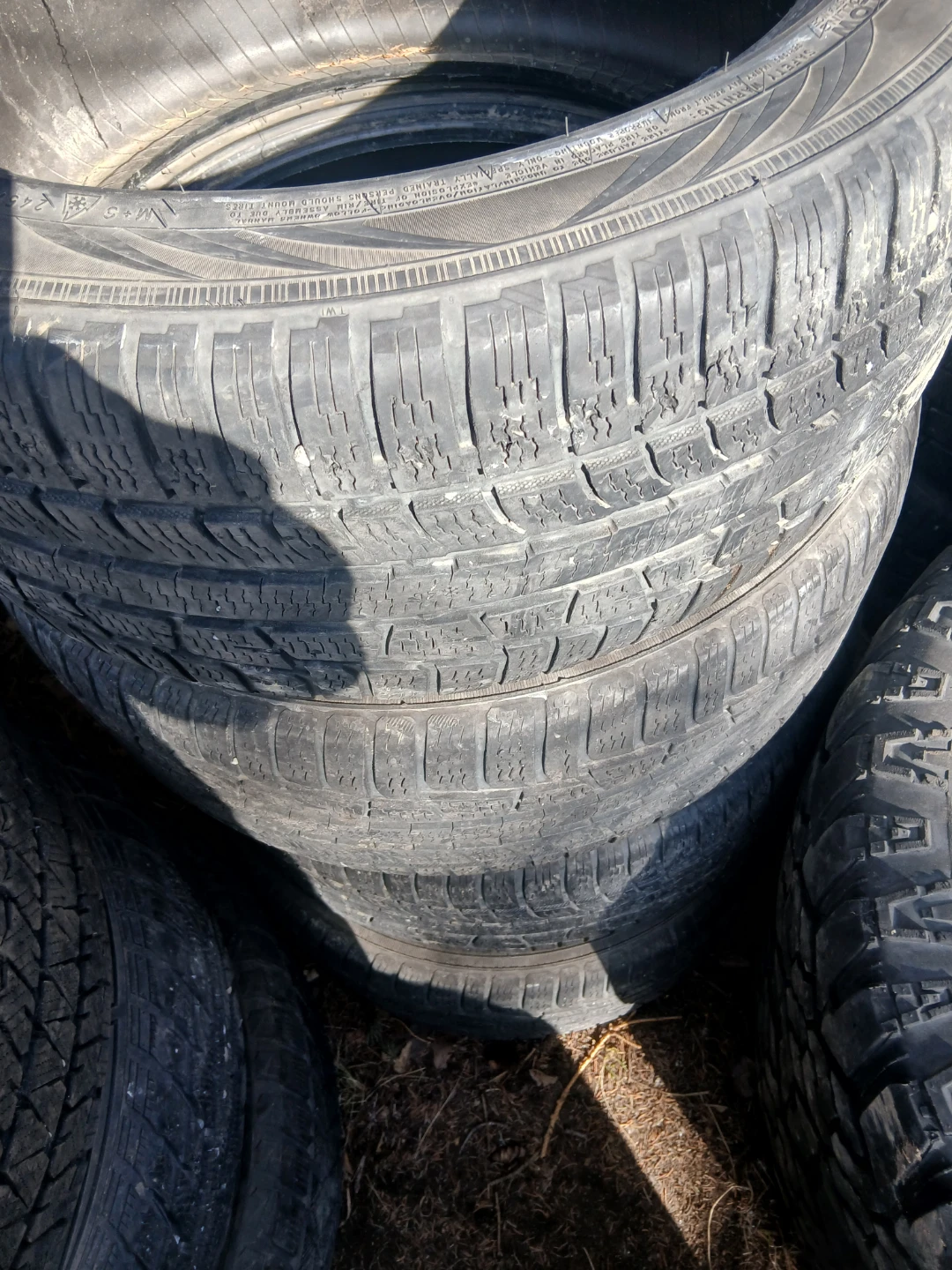 4.  245/45R18  winter Tires - photo 4