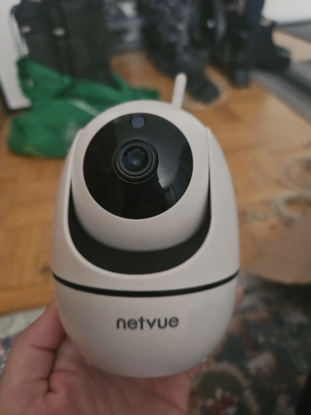 Netvue White Security Camera