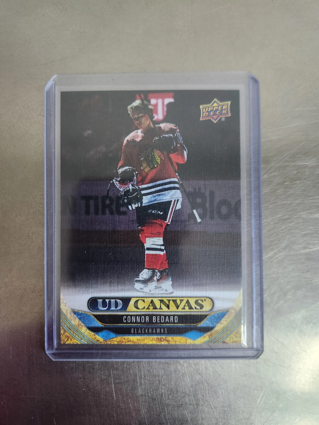 Upper Deck UD Canvas Connor Bedard Hockey Card