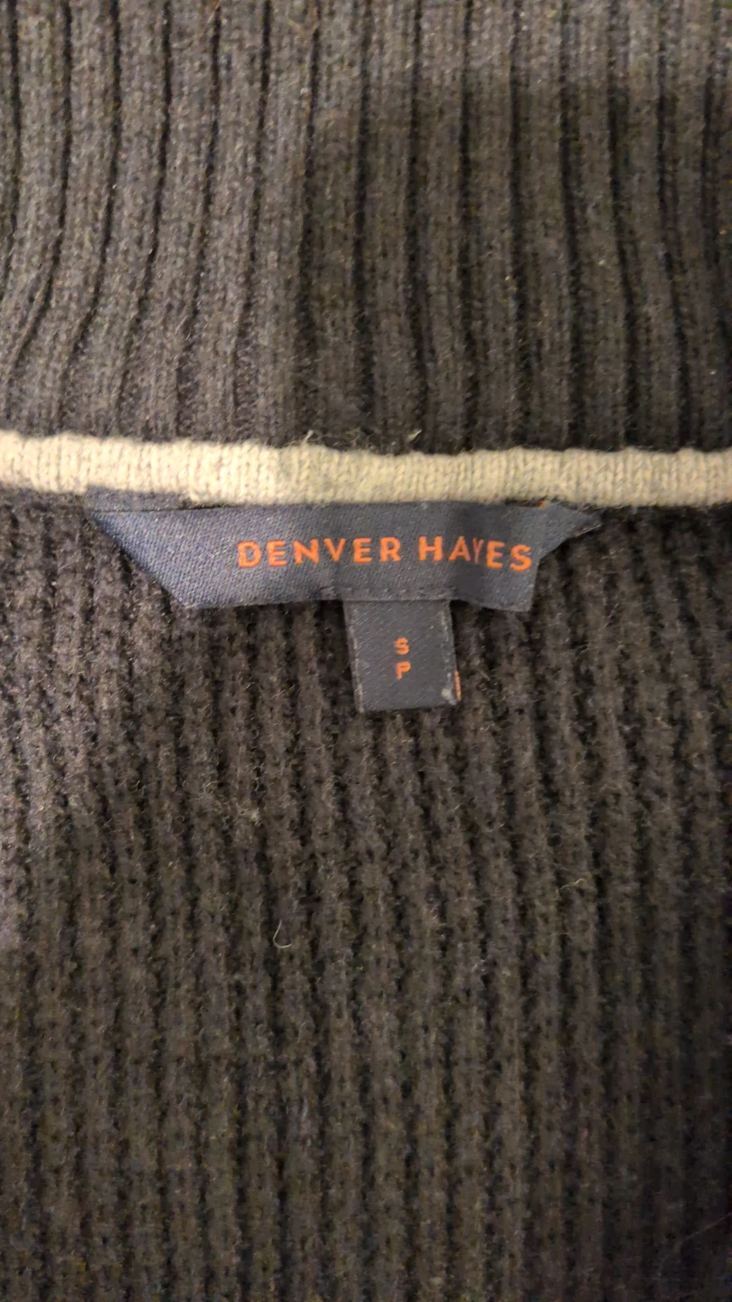 Denver Hayes Zip-Up Sweater - Small - photo 3