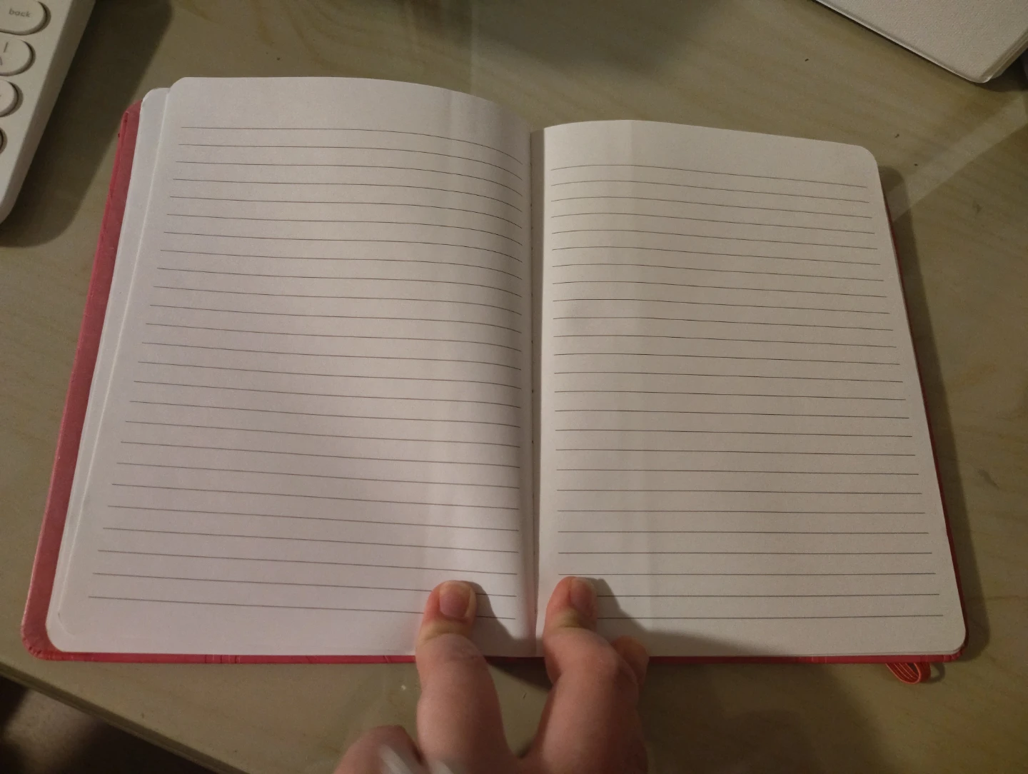 Pink Journal Notebook with Letter A - photo 3