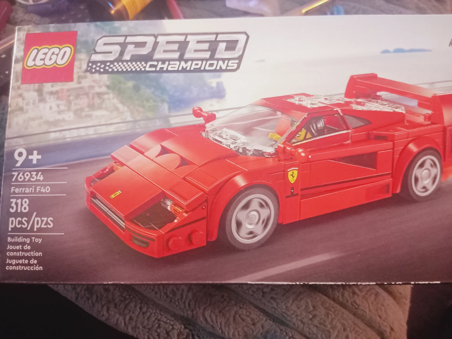 LEGO Speed Champions Ferrari F40 Building Toy Set 76934
