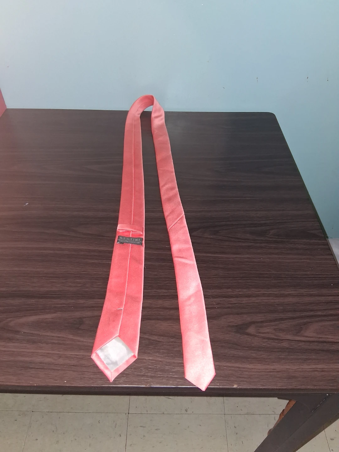 Sestini Exclusive Collection Peach-Pinkish Tie - photo 2