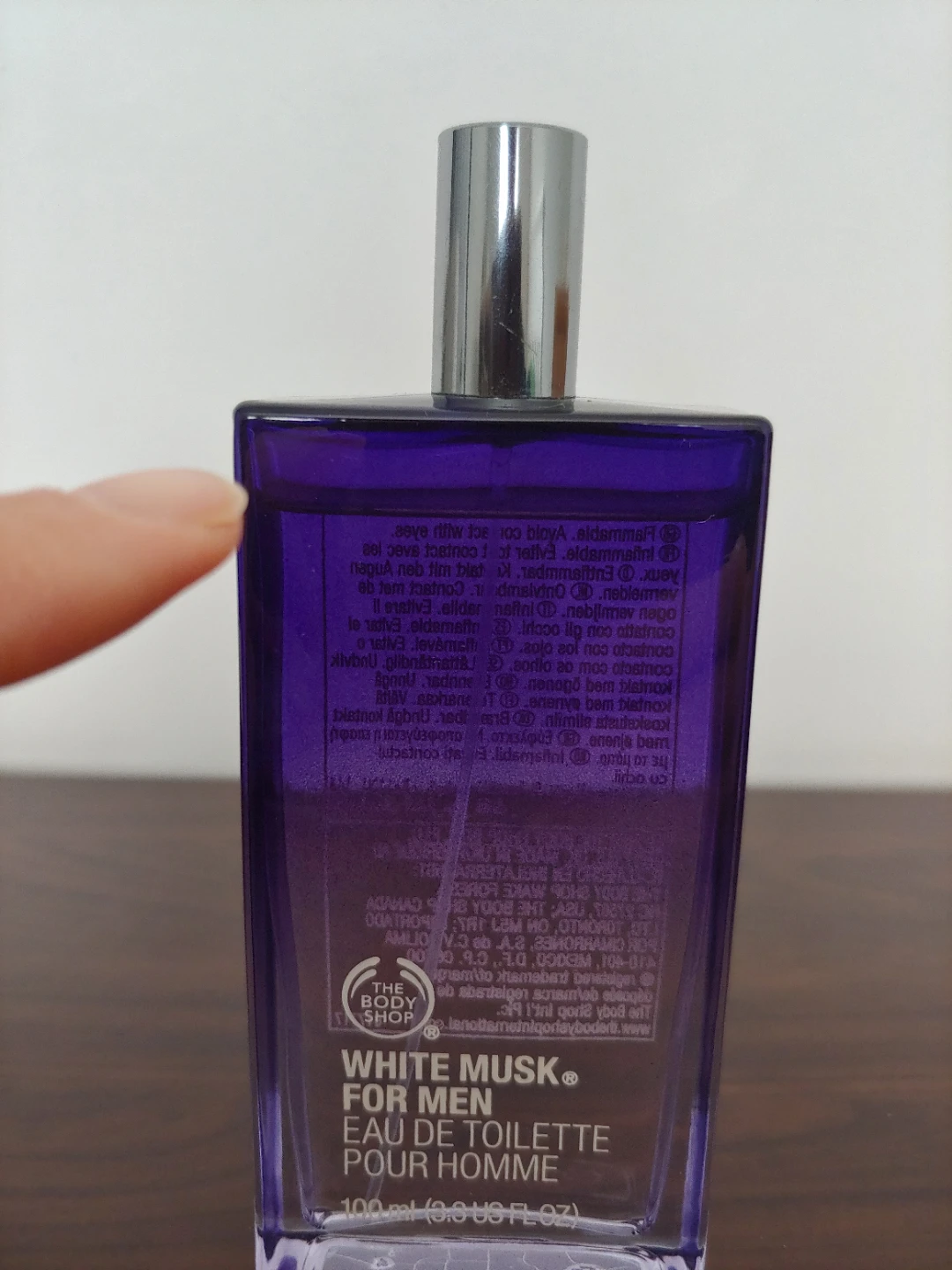 The Body Shop White Musk For Men Eau de Toilette 100ml - photo 2