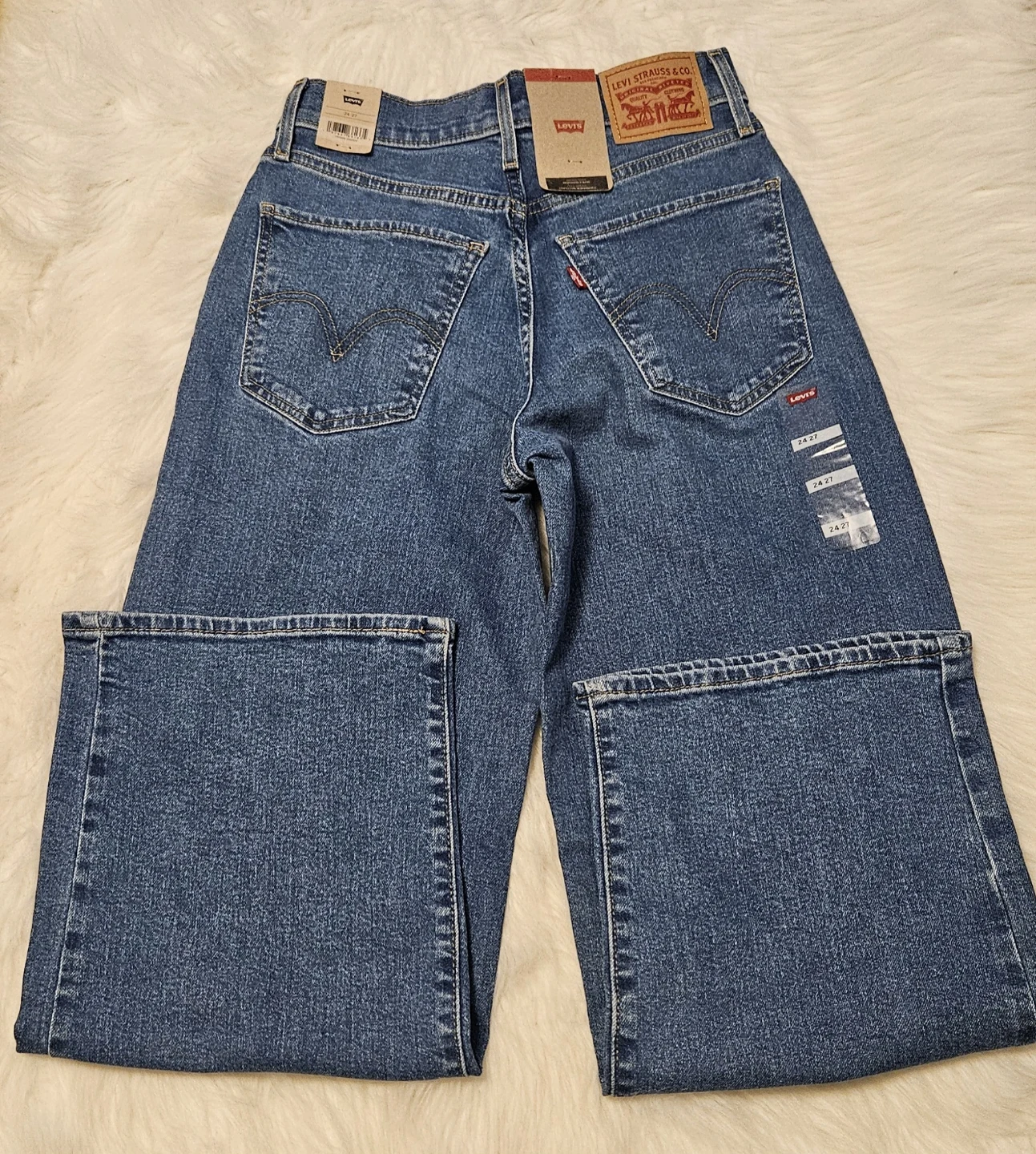 Levi's Women's 24x27 Blue Denim Jeans