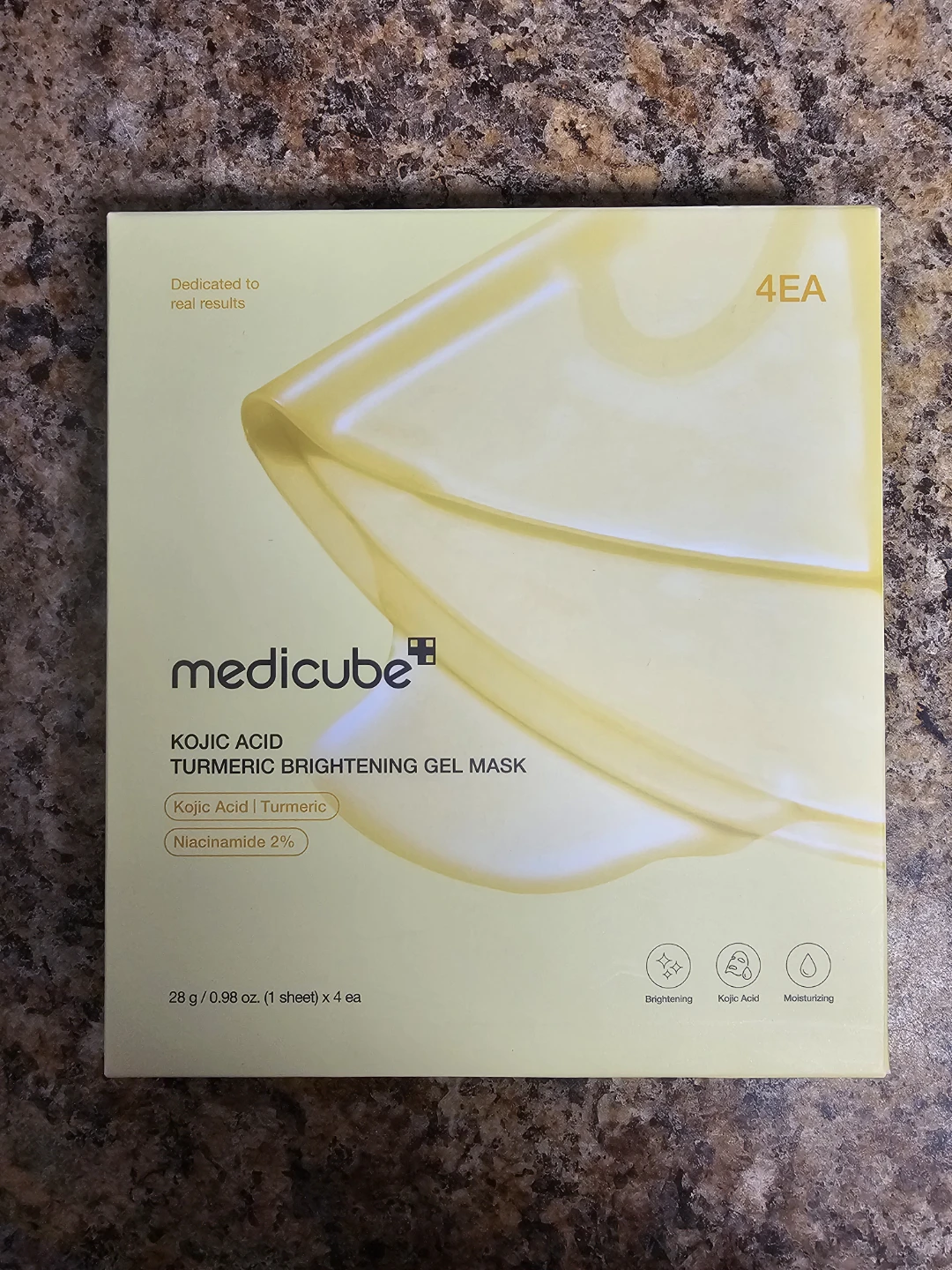 MEDICUBE Kojic Acid Turmeric Brightening Gel Mask