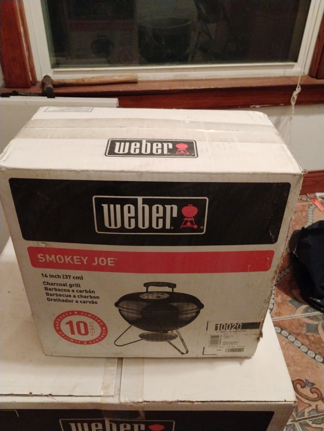 Weber Smokey Joe 14 inch Charcoal Grill🏆
