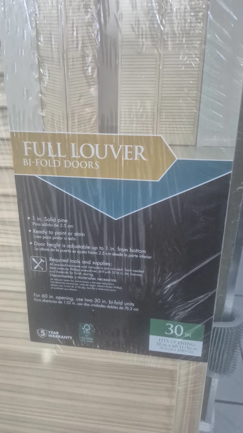 Veranda Full Louver Bi-Fold Doors - photo 3