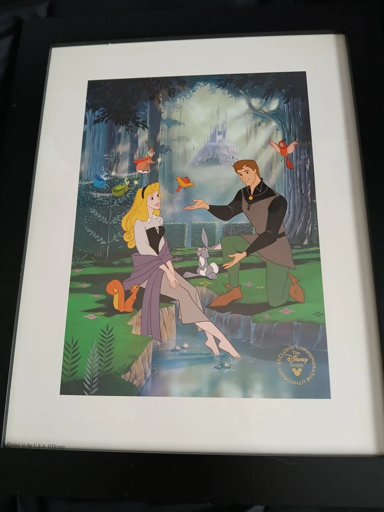 🏆Disney Sleeping Beauty Commemorative Lithograph