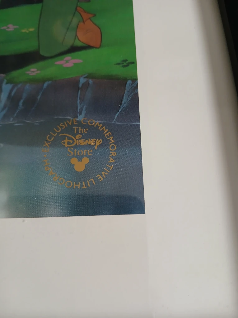 🏆Disney Sleeping Beauty Commemorative Lithograph - photo 2