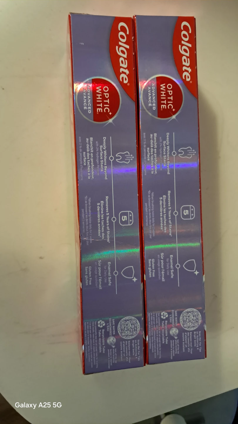 Colgate Optic White Advanced Toothpaste (2x 133mL) - photo 3