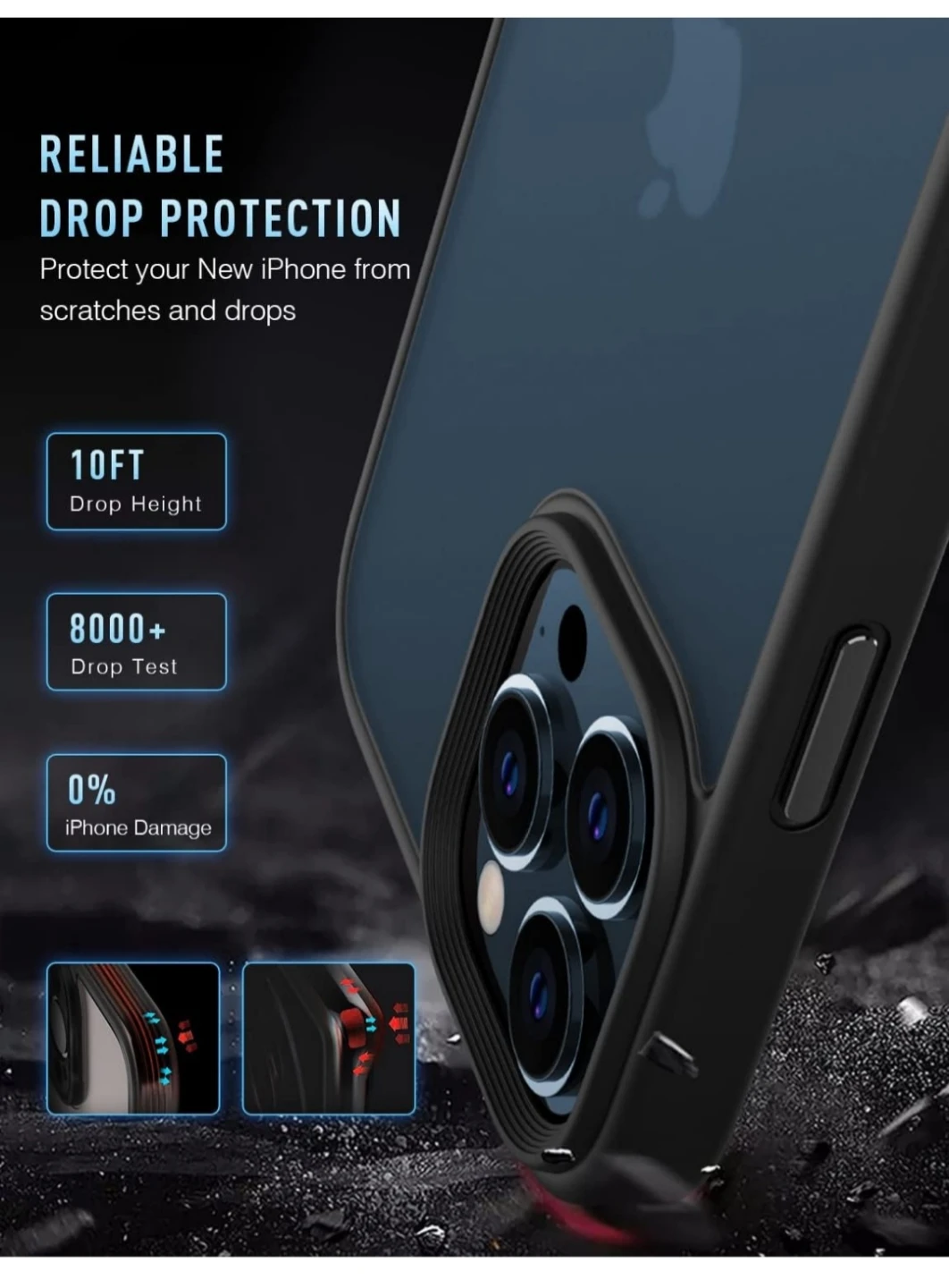 Magnetic Case for iPhone 13 Pro Case ...New - photo 2