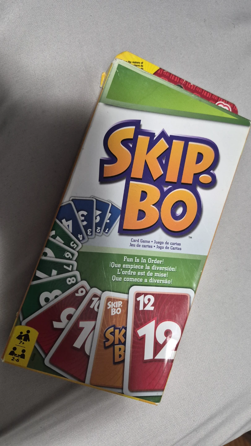 Rare Skip-Bo Card Game