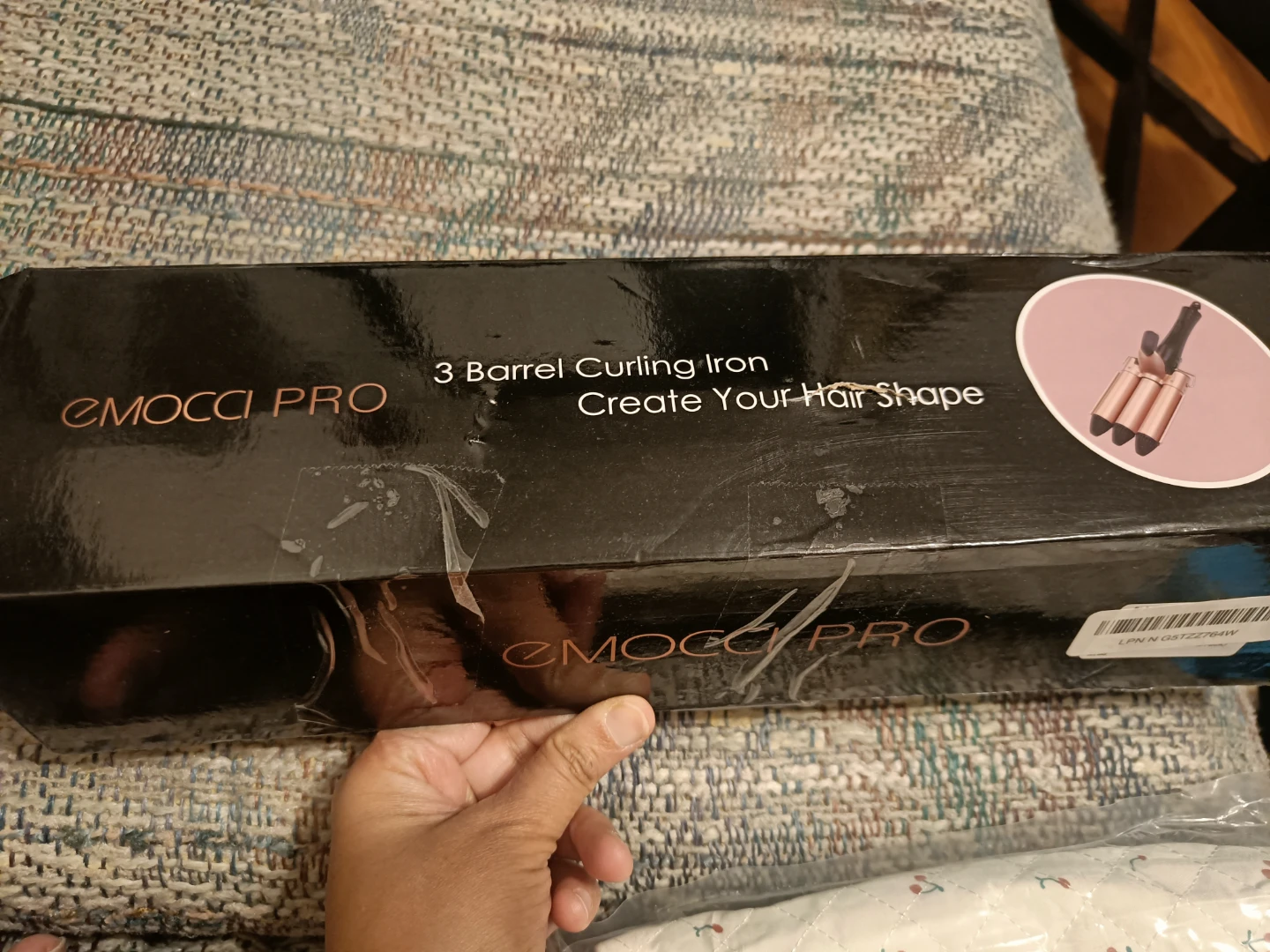 EMOCCI PRO 3 Barrel Curling Iron - photo 3