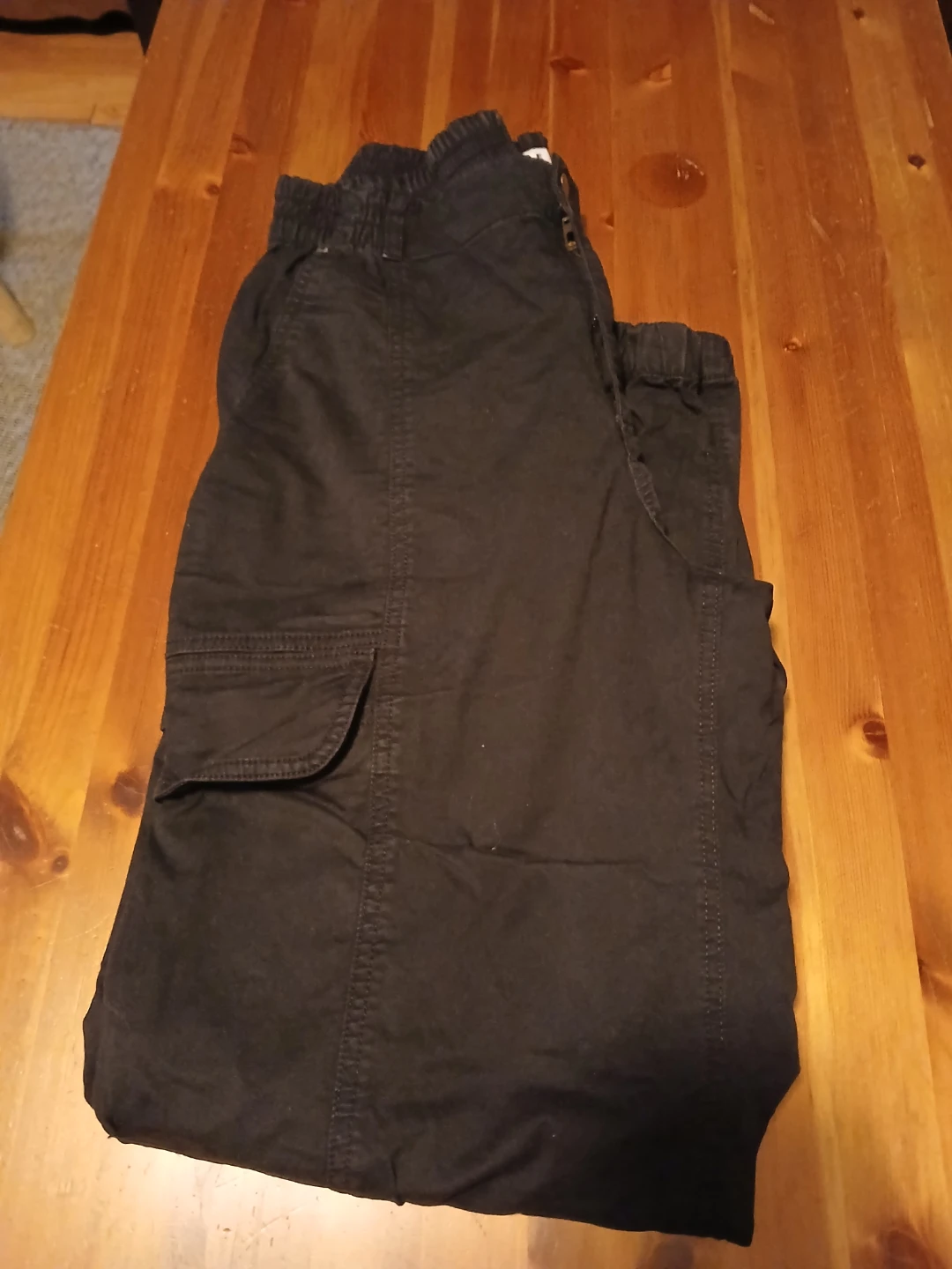 Garage Black Cargo Pants Size M - photo 4