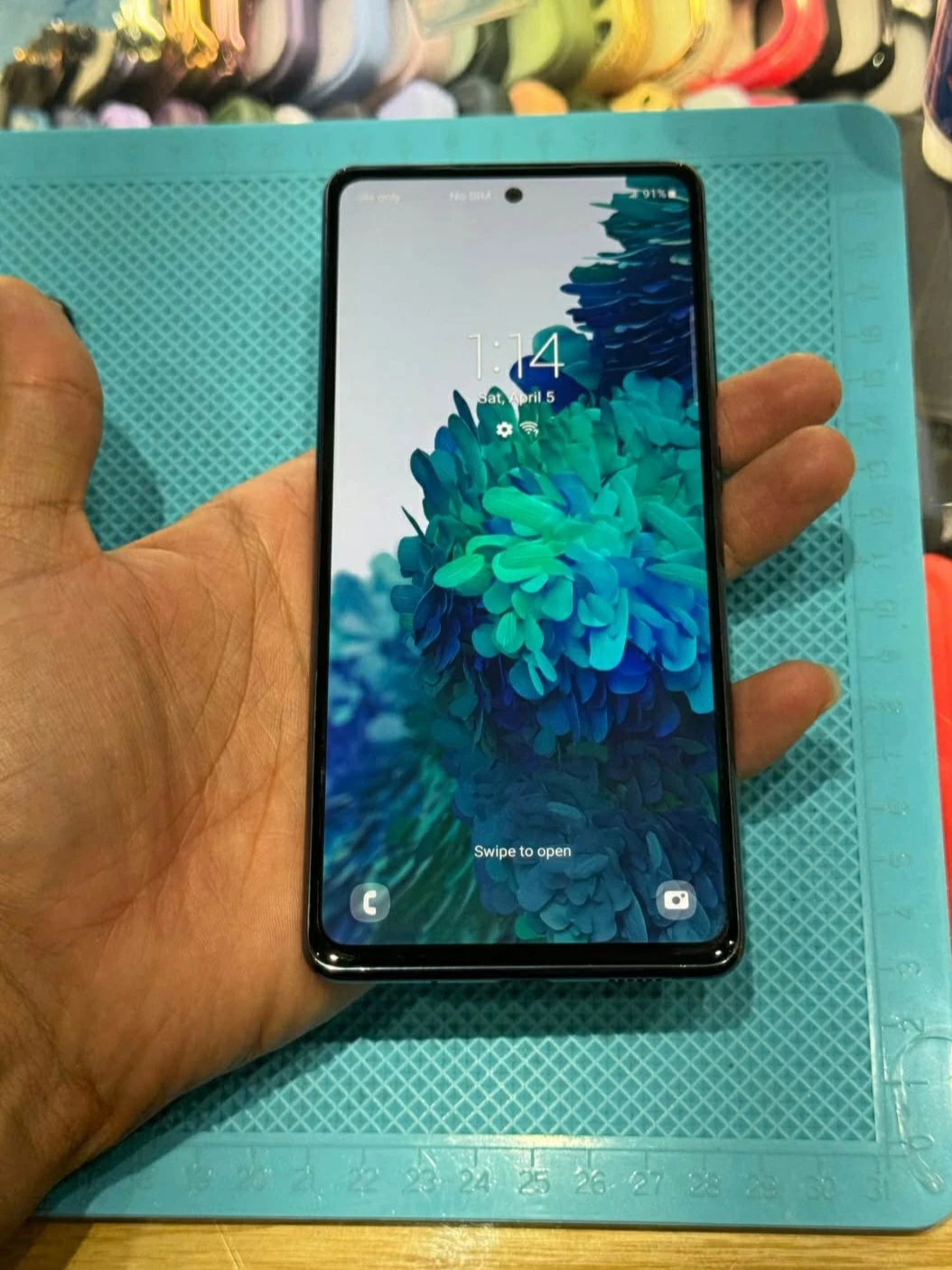 Samsung S20 FE 5G 128gb Blue - photo 2